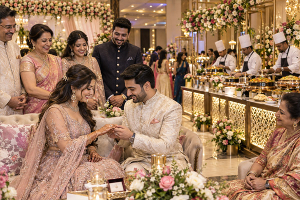 Ring Ceremony Caterers Ahmedabad for Memorable Engagement Celebrations